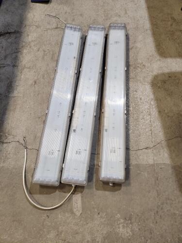 3 4' Vapor tight LED lights