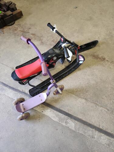 GT snow racer, scooter