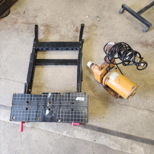 Jet pump, folding workmate