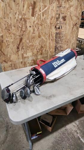 Golf Clubs w bag