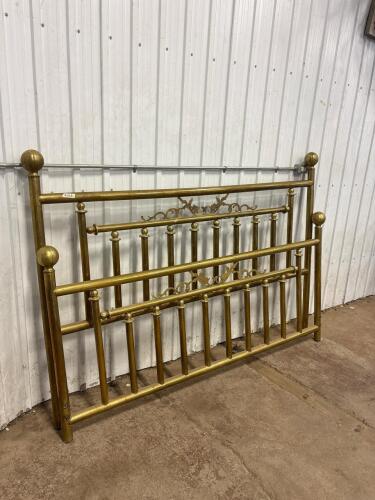 Brass King size headboard and footboard