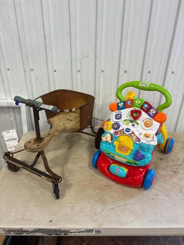 Vintage and vtech kids toys