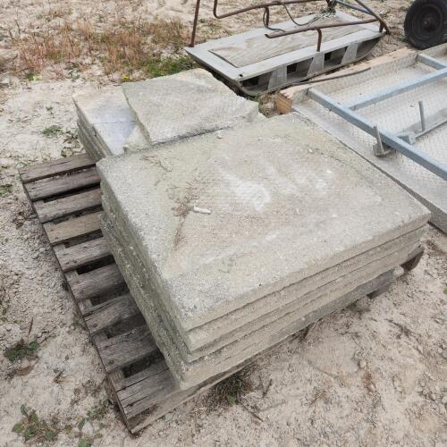 29"x24" Concrete stones
