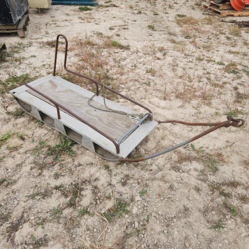 Vintage harbor craft sleigh