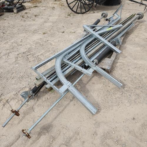 12' Overhead door springs & track