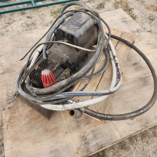 220V Single phase pressure washer untested as is