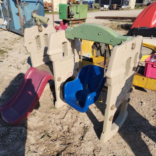Little tikes swing set