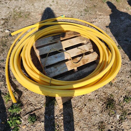 Plastic gas line