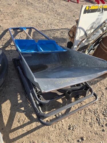 Lounger, 1" hitchmount bike rack, 19" snowscoop, snow shovel