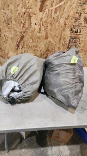 2 Inflatable double air mattresses