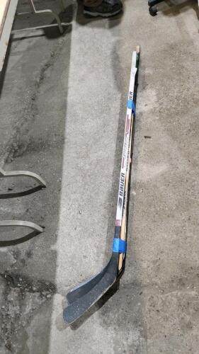 Used hockey sticks