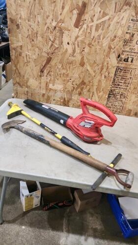 Weeder, electric blower