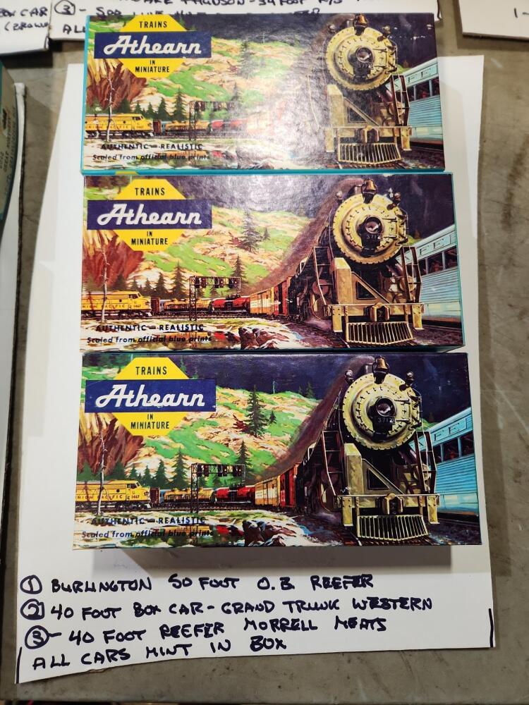 HO scale model trains