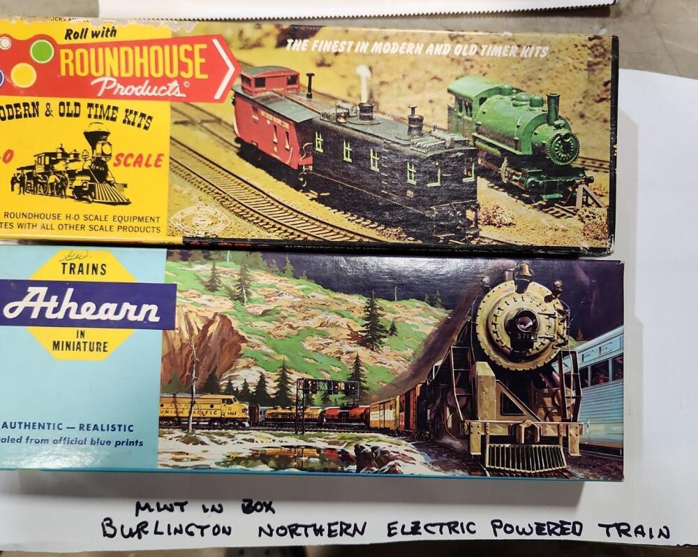 Every Model Trian Scale Assorted HO scale model trains