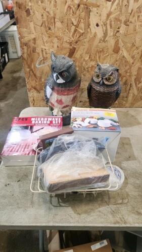 Owls & household items