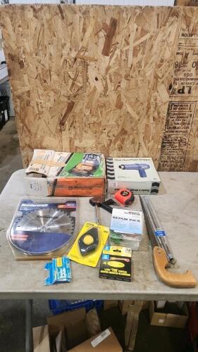 Jigsaw, heat gun, 10" saw blades