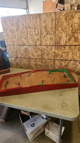 Vintage hockey game