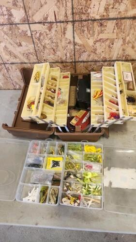 Assorted fishing tackle