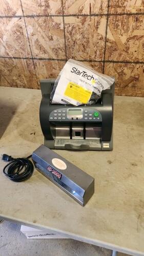 Counterfeit detector & money counter