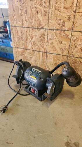 6" Mastercraft bench grinder