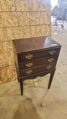 Chest w jewelry 20"W 12"D 33"H