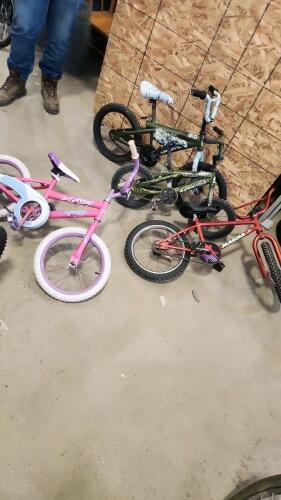 4 Kids bikes