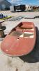 10' Fiberglass sailboat no sail