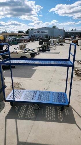 52"L 18"W Rolling cart