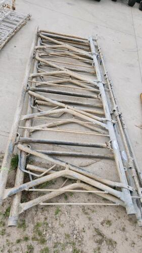 2- 10' L 44" H Self locking gates