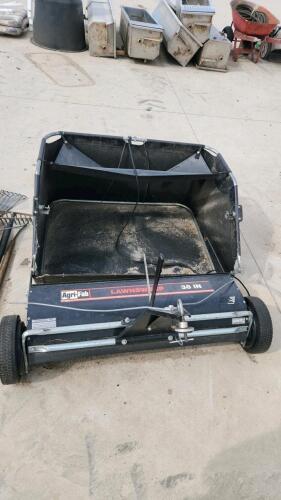 38" Lawn sweeper