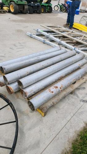 4"x58"L Steel tubes