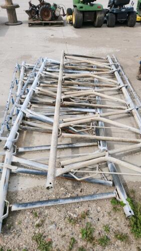 2- 44"10', 1- 44"x8' Self locking gates