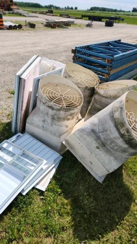 18"&24" Fiberglass exhaust fan
