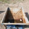 Pallet fork dumping bin 47"L 40"W 24"D - 2