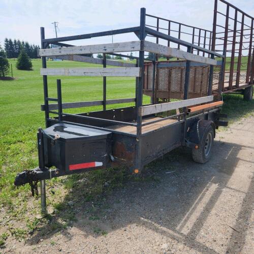 5'x10' Trailer no ownership, new end gate, working lights