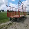 18' Meyers bail thrower wagon