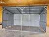 New 12'x20' unassembled metal livestock shelter - 2