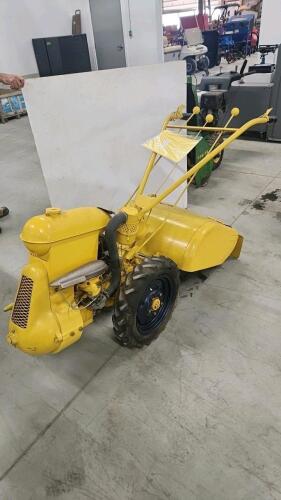 Vintage running roto tiller