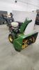 32" JD snowblower runs