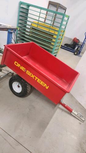 New ATV dump trailer