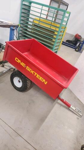 New ATV dump trailer