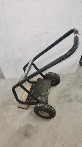 Pressure washer cart