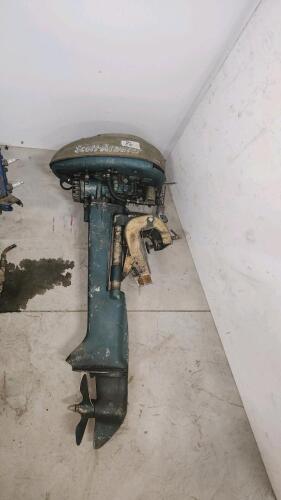 Working Scott outboard motor
