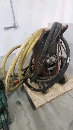 Large industrial sand blaster