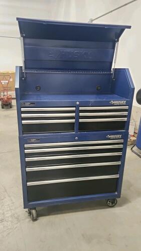 Husky locking toolbox w keys