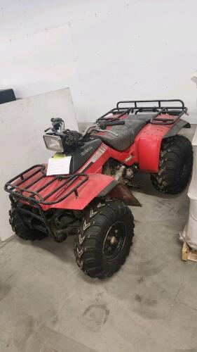 Honda 250 running 4 wheeler no ownership
