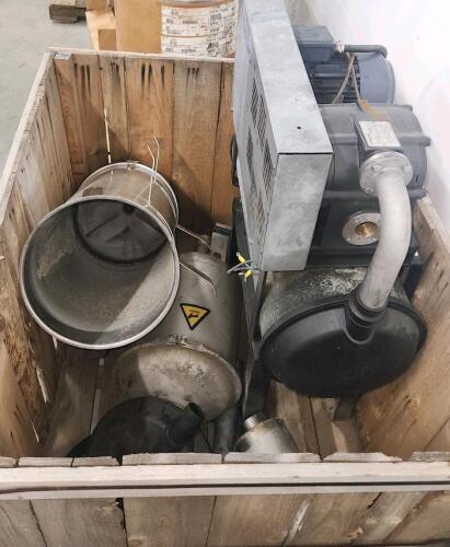 DeLaval working 3ph vacuum pump