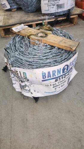 1320' Braided barb wire