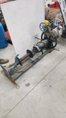 Reversible multispeed electric winch