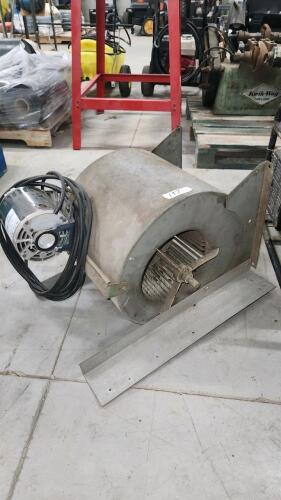10" Squirrel cage fan